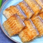 pan-fried belt fish.